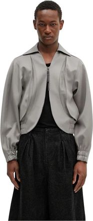 Ader Error Bomber Jacket - - Jackets - Uomo - Grigio - XL
