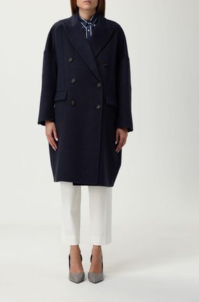 Brunello Cucinelli Cappotto doppiopetto Brunello Cucinelli in cashmere e lana