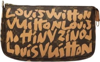 Louis Vuitton Pre-owned Clutches, female, Orange, Size: ONE SIZE Pre-owned Clutch