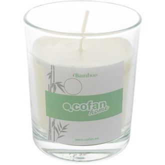 cofan Vela Aromatica De Cera Vegetal Bamboo 125 G Caja 12 Unid