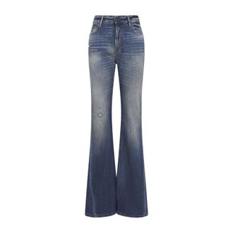 Acne Studios Flared Jeans, female, Blue, Size: S 2025f Jeans
