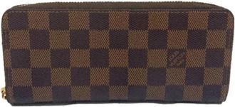 Louis Vuitton Pre-owned Canvas wallets - Dames - Vintage Accessoires - Bruin - ONE Size - Vintage