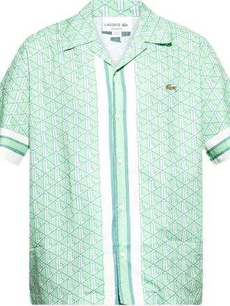 Lacoste monogram shirt - Green