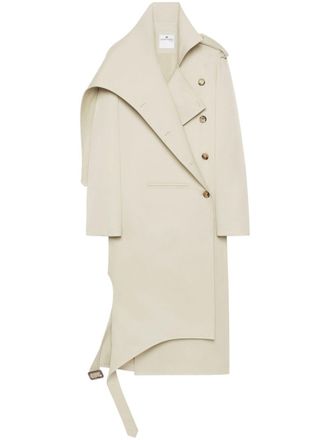 Courr&egrave;ges Oblique trenchcoat - Beige