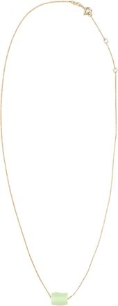 Aliita Yellow Gold Deco Cilindro Necklace