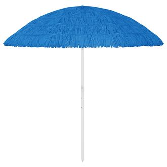vidaXL Sombrilla De Playa Hawaii Azul 300 Cm Vidaxl