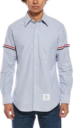 Thom Browne Logo Button Shirt
