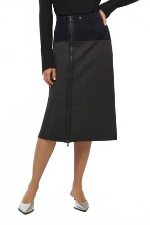 Anatomie Zita Midi Skirt In Black