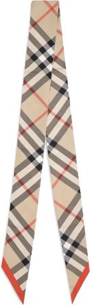 Burberry Foulard a quadri - Toni neutri