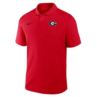 Nike Georgia Victory Nike Mens Dri-FIT College Polo in Red | 035865NGBN-R0T