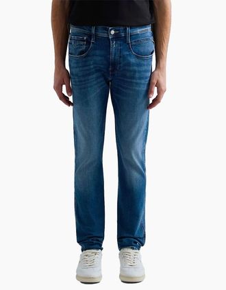 Replay Mens Replay Hyperflex original Anbass Slim Jean 009 Blue - Size: 32/30