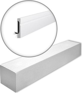 NMC Nmc - Fd11-box Wallstyl Noel Marquet 1 Caja 13 Piezas Z&oacute;calo Dise&ntilde;o Atemporal Cl&aacute;sico Blanco 26 M