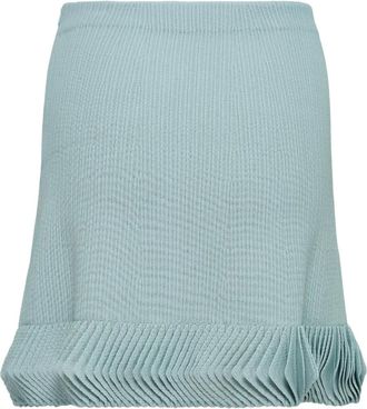 Alexia Gonna con orlo plissettato - Blu