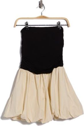 Moon River Bubble Skirt Minidress in Black at Nordstrom Rack, Size X-Small