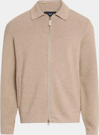 Dunhill Men & apos;s Cotton and Cashmere Full-Zip Blouson