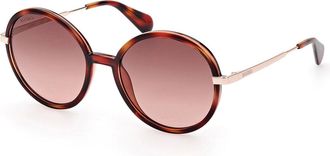 Max & Co. MO0064 55F Womens Sunglasses Tortoiseshell Size 55