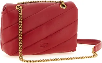Pinko Love Puff Shoulder Bag - Red