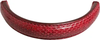 Dolce & Gabbana Red Small Ayers Leather Bag Handle Women Shoulder Strap Accessory