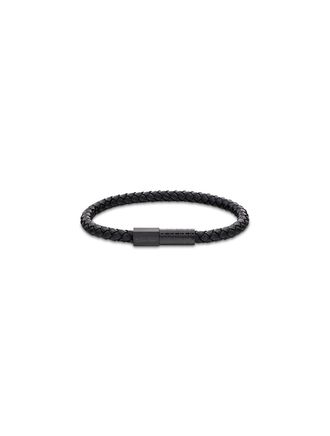Calvin Klein Mens Modern Braided Bracelet - Black - OS