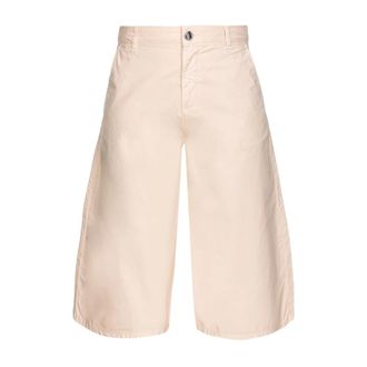Pinko Bermuda Shorts Oliver Model - Dames - Korte Broeken - Roze - M - Katoen - Korte Broeken