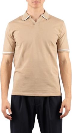 Ferrante Polo Shirt - Heren - Polos - Beige - L - Tops