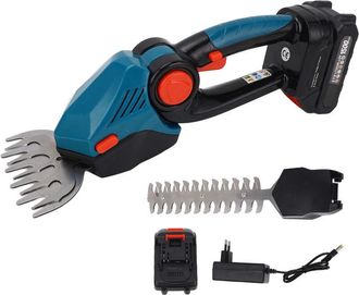 OEM Cortasetos Inal&aacute;mbrico De 22000 Rpm, 21 V, 1500 Mah, A Bater&iacute;a, Kit De Cortac&eacute;sped Port&aacute;til Con Cargador (azul)