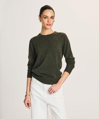 Naadam The Original Cashmere Sweater in Olive at Nordstrom, Size Xx-Small