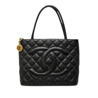 Chanel Pre-owned Matelasse Tote Bag - Pre-owned - Mujer - Negro - ONE SIZE
