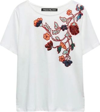 Pennyblack Mujer, Camisetas, Blanco, Talla: S