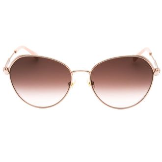 Kate Spade New York Womens Octavia Rose Gold Sunglasses Metal - One Size