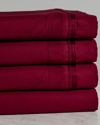 Superior 650 Thread Count Egyptian Cotton Solid Deep Pocket Sheet Set