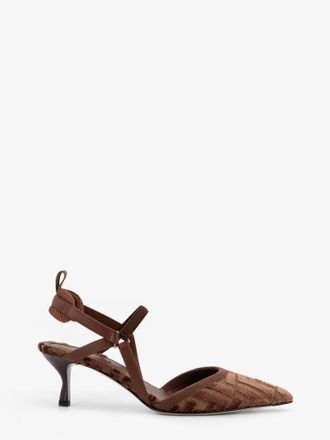 Fendi Colibr&igrave; Lite FF fabric slingback - FENDI - gender_Woman