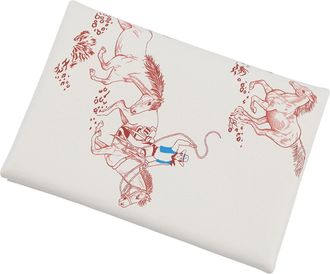 Herm&egrave;s White Swift Leather Coin Purse/Coin Case (Pre-Owned)