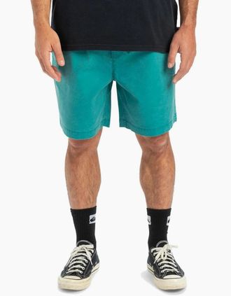 Quiksilver Mens Quiksilver Mens Taxer 18 Sweat Shorts - Blue - Size: 33/32/32