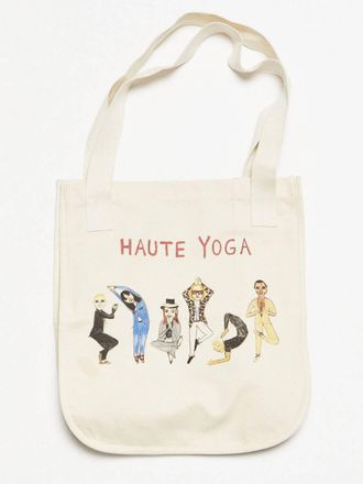 Unfortunate Portrait Up Tote Bag In Haute Yoga