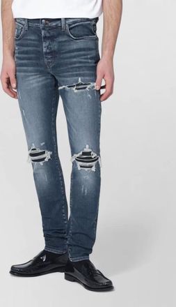 Amiri mx1 jeans distressed faded five pockets