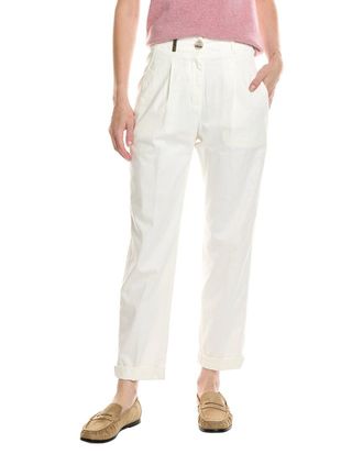 PESERICO Solid Trouser