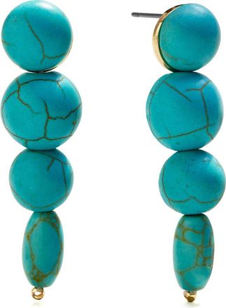 BaubleBar Fatima Drop Earrings in Turquoise at Nordstrom
