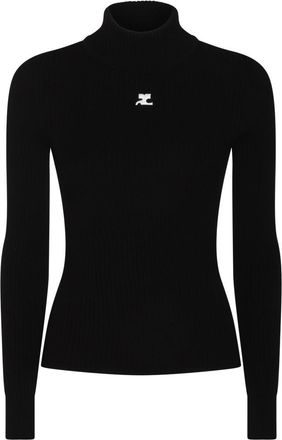 Courrèges Sweaters Blacks And Greys-Donna