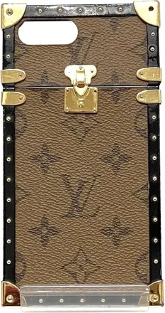 Louis Vuitton Pre-owned Accessories, female, Brown, Size: ONE SIZE Pre-owned Designer Inspired Printed Phone Case Accessory Protective Cover