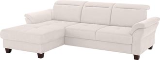 HOME AFFAIRE Ecksofa »Solvei L-Form« mit Recamierenabschluss und Sitztiefenverstellung