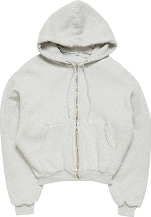 Acne Studios Felpa con cappuccio e zip - Grigio