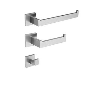 OEM Accesorios De Ba&ntilde;o, Toallero De Acero Inoxidable, Portarrollos De Papel Higi&eacute;nico, Juego De 3 Piezas