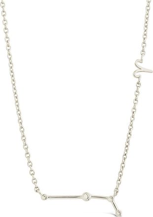 Sterling Forever Station Constellation Pendant Necklace