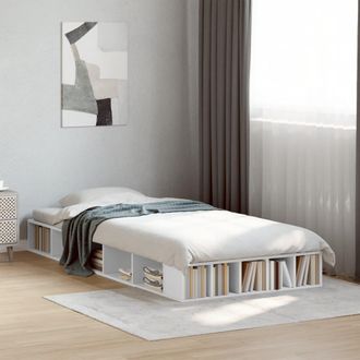 vidaXL Giroletto Bianco 75x190 Cm In Legno Multistrato - Vidaxl