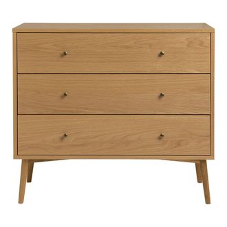 Kenay Home C&oacute;moda efecto madera natural 100 x 88 cm