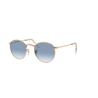 Ray-Ban Klassieke ronde metalen zonnebril - Heren - Zonnebrillen - Geel - 53 MM - Accessoires