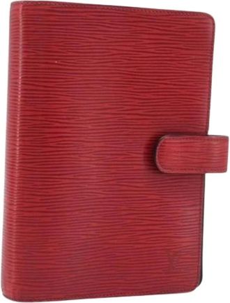 Louis Vuitton Pre-owned Accessories, female, Red, Size: ONE SIZE Pre-owned Day Planner Cover