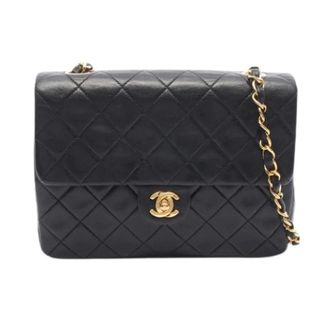 Chanel Pre-owned Vintage Shoulder Bag - Dames - Pre-owned - Zwart - Maat: ONE Size Leer