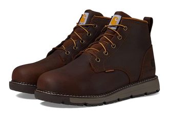 Carhartt Work in Progress Millbrook Waterproof 5 Steel Toe Wedge Work Boot Mens Boots Brown Oil Tanned : 11.5 D - Medium, Leather
